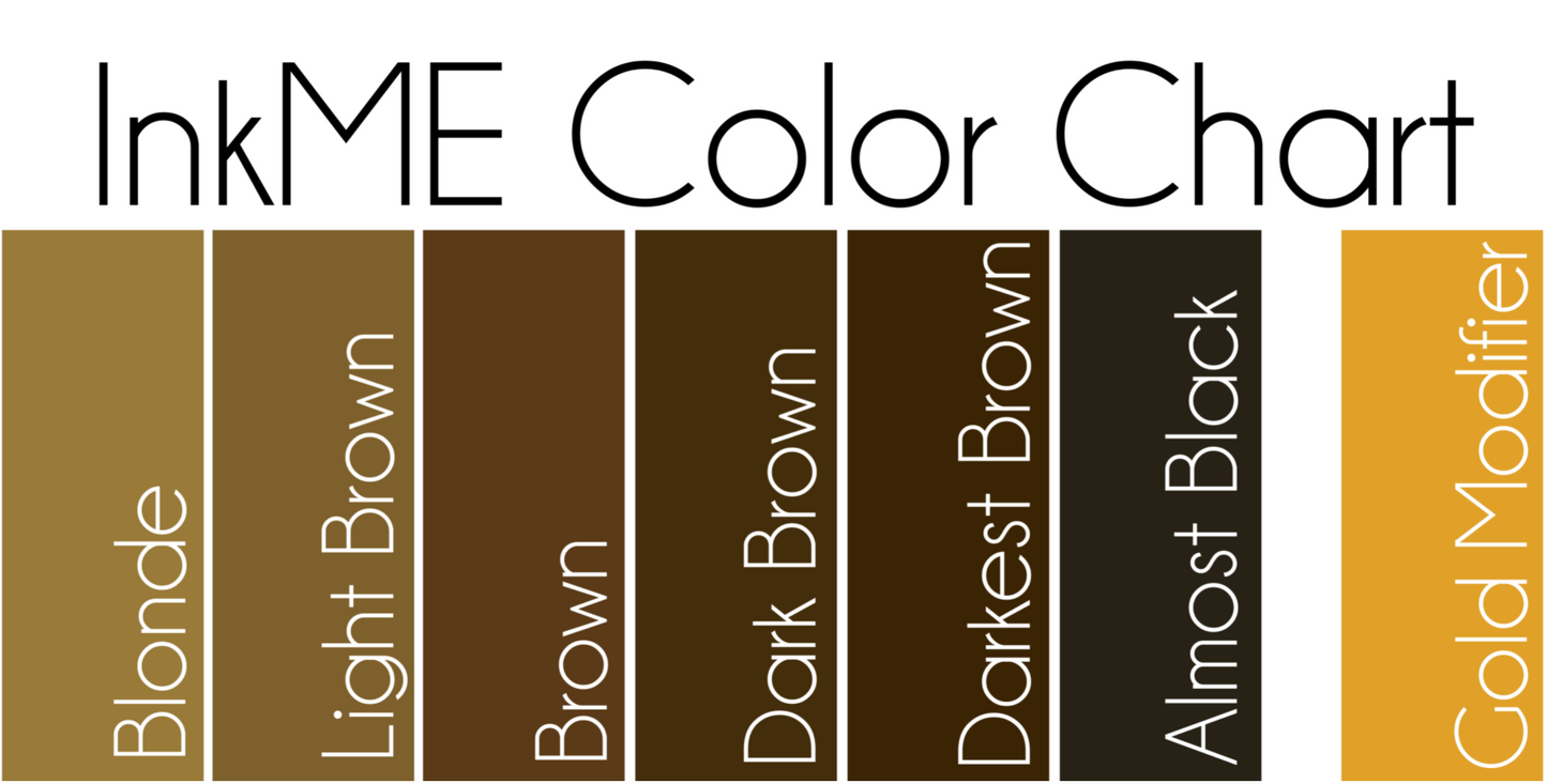 InkME Darkest Brown